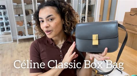 celine classic box patina|Celine handbags.